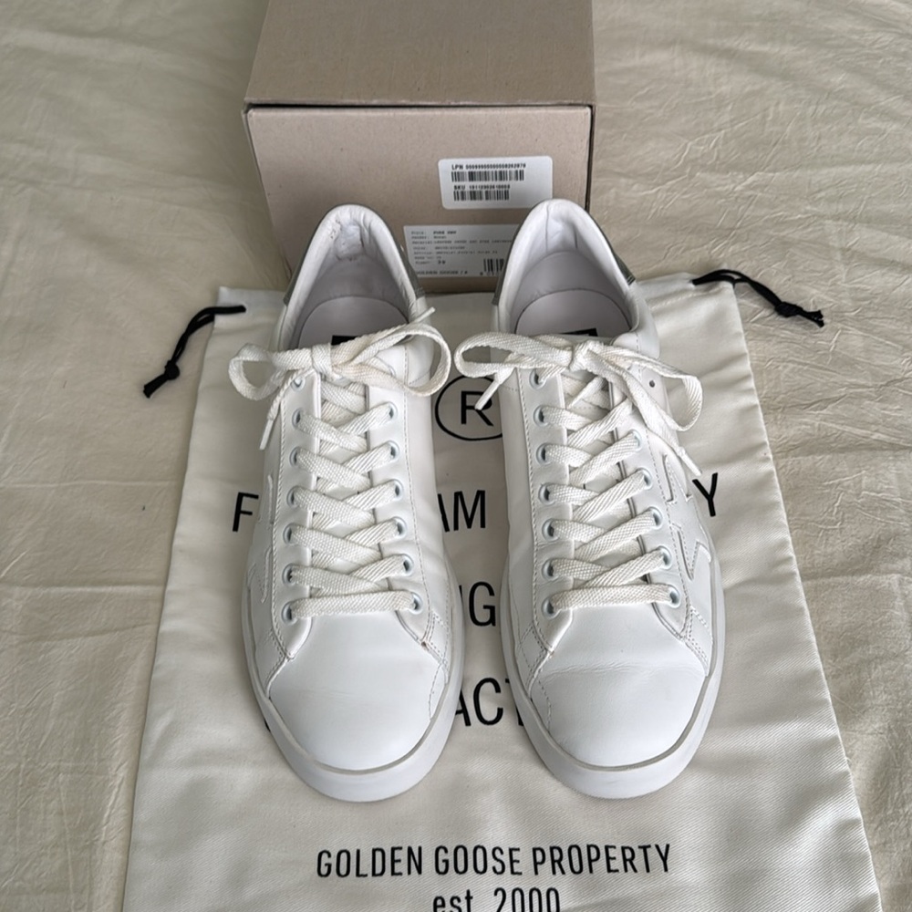 LIKE NEW Golden Goose Pure-Star sneakers, size 39